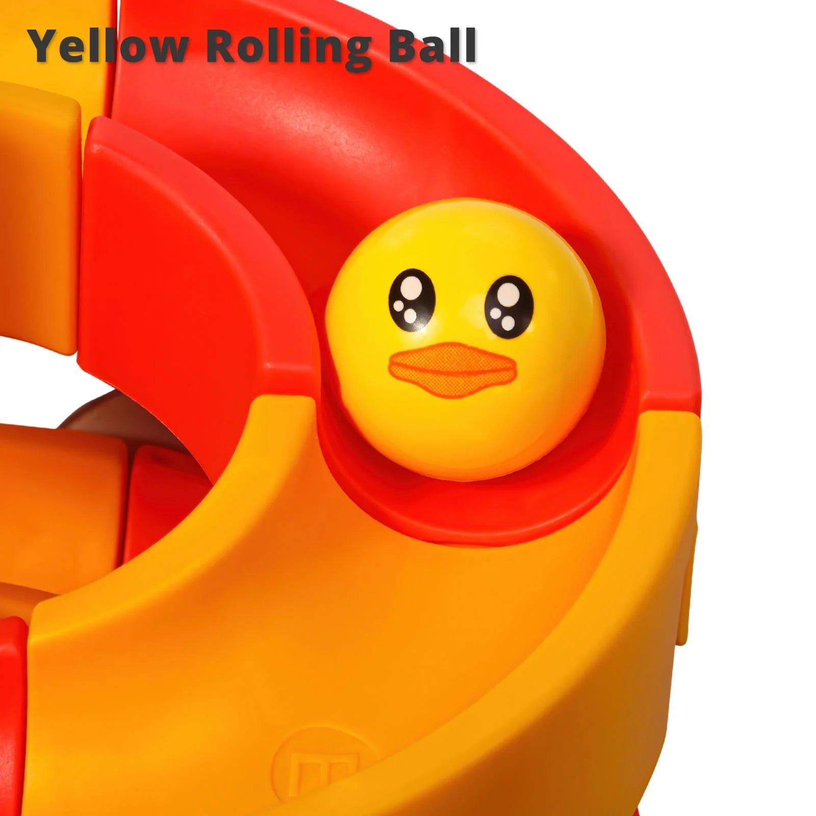 Duck Slide Bath Toys, Wall Track Building Set for Kids Ages 4-8, Fun DIY Kit Birthday Gift for Toddler Boys & Girls (34 Pcs)